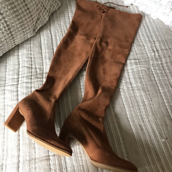 Stuart Weitzman Landmark Thigh High Boots - Picture 2 of 4